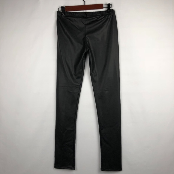 Stretchy  Faux leather leggings - Picture 7 of 8